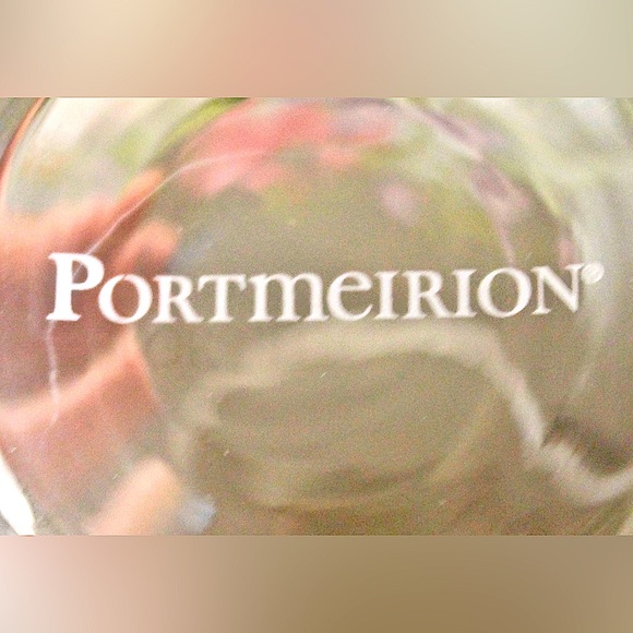 BOTANIC GARDEN PORTMEIRION STEMLESS GLASSWARE SET OF 4 - Picture 7 of 9